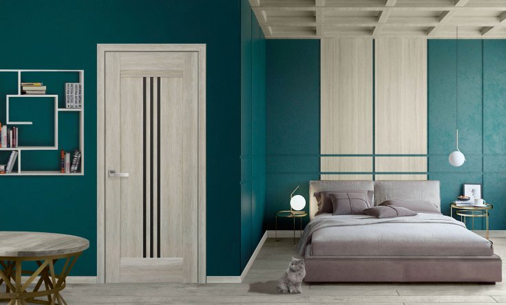Спальня в стиле хай-тек - фото дизайнов интерьеров