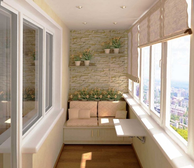 Обустройство спального места на балконе или лоджии и идеи дизайна. Спальня на балконе и лоджии