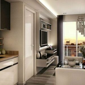 Дизайн узкой квартиры-студии: варианты и стили 